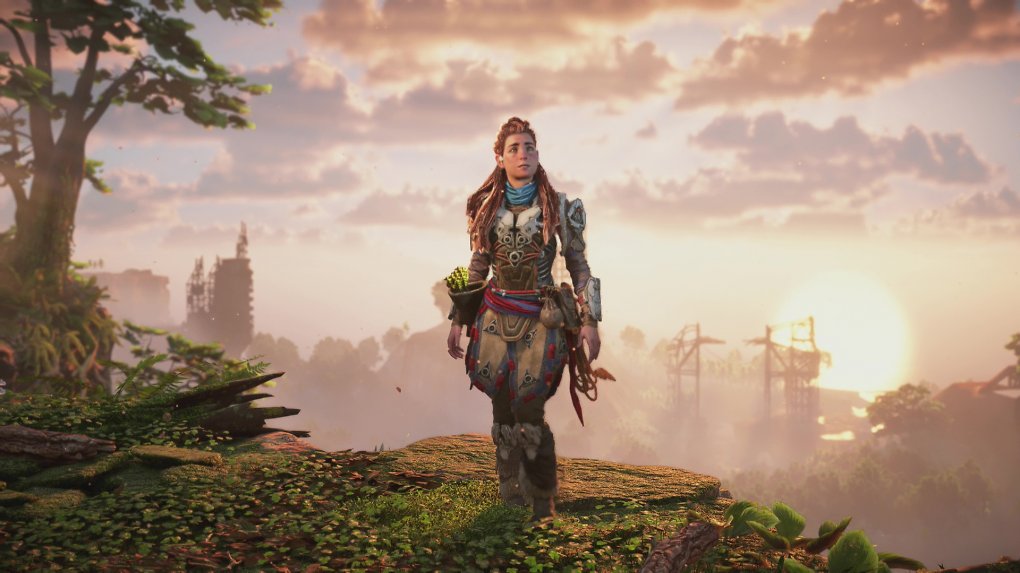 Aloy läuft auf uns zu
