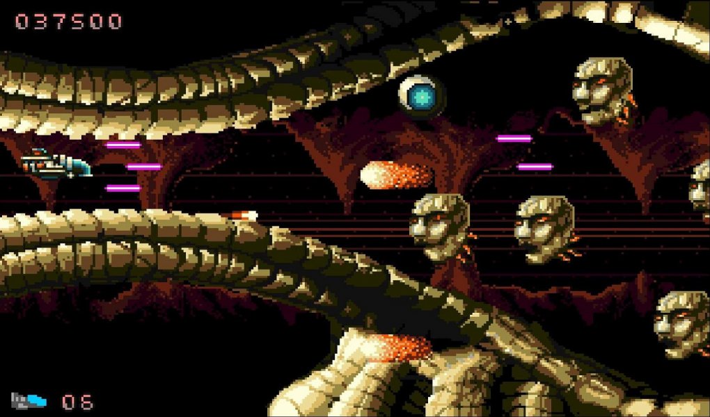 Inviyya veritas est: Das Bild hält, was es verspricht, und zwar weitere fünf Levels im R-Type-Gedenkgewand.&nbsp;