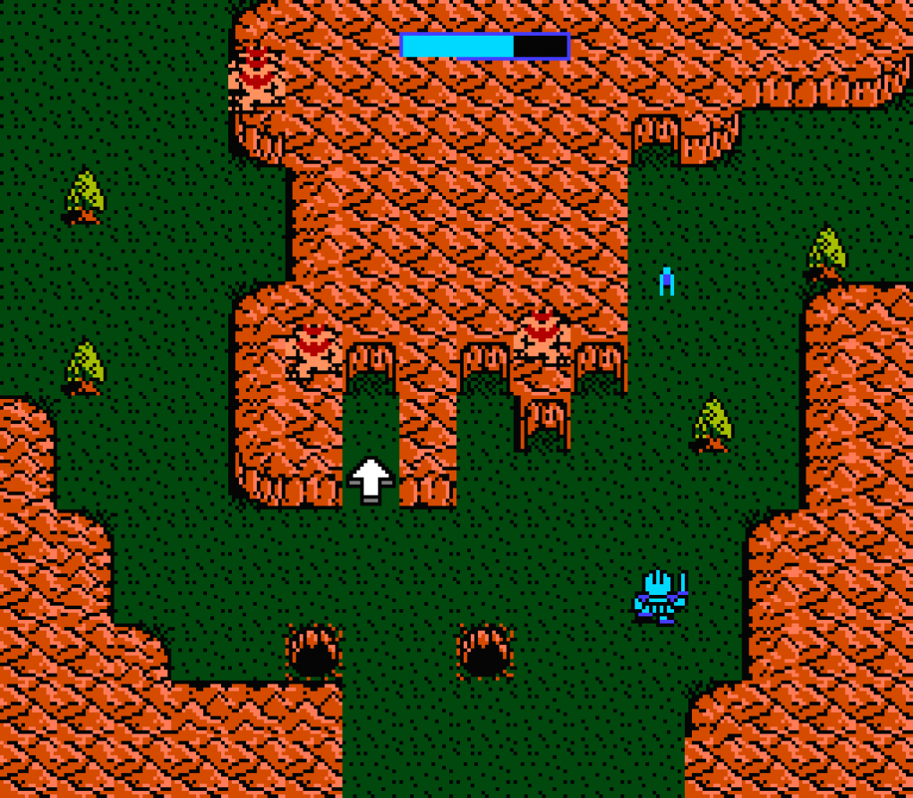 Erste Gehversuche auf dem NES: Im Sakaguchis Actionspiel King’s Knight (1987) lotst ihr einen tapferen Ritter durch vertikal scrollende Levels, sammelt Power-ups und plättet allerlei garstiges Fantasy-Getier.