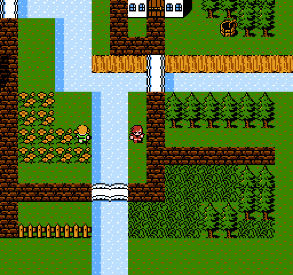 Genau wie in Teil eins erkundet ihr auch in Final Fantasy 2 (1988) eine detailliert gestaltete Oberwelt. In der Dawn-of-Souls-Edition für den Game Boy Advance werden 2004 noch eine Bonus-Quest und vier weitere Dungeons ergänzt.