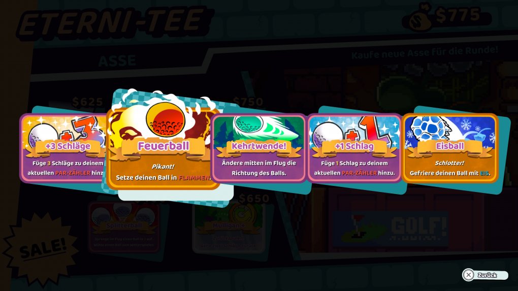 Die zahlreichen Power-Ups, genannt Asse, können in den fiesen Leveln den Unterschied zwischen Leben und Tod bedeuten.