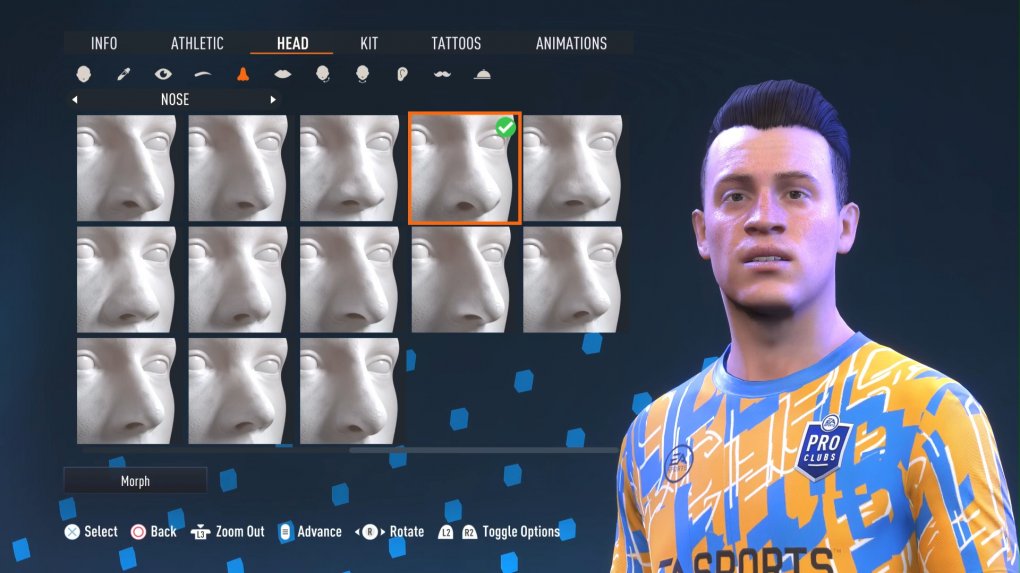 In Be a Pro kontrolliert ihr lediglich euren eigenen, selbst kreierten Spieler. In Pro Clubs seid ihr am besten mit Freunden unterwegs und stellt eine komplette Mannschaft auf.