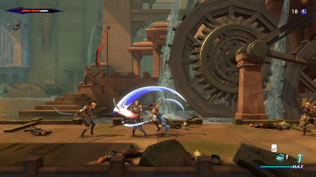 Das dynamische Kampfsystem punktet mit guten Animationen.