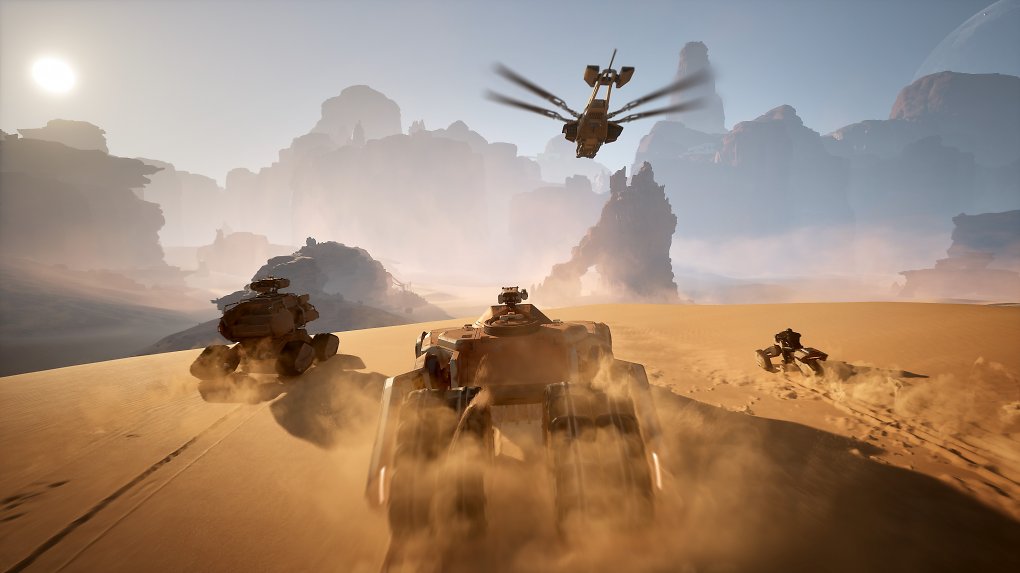 Ornithopter in Dune: Awakening