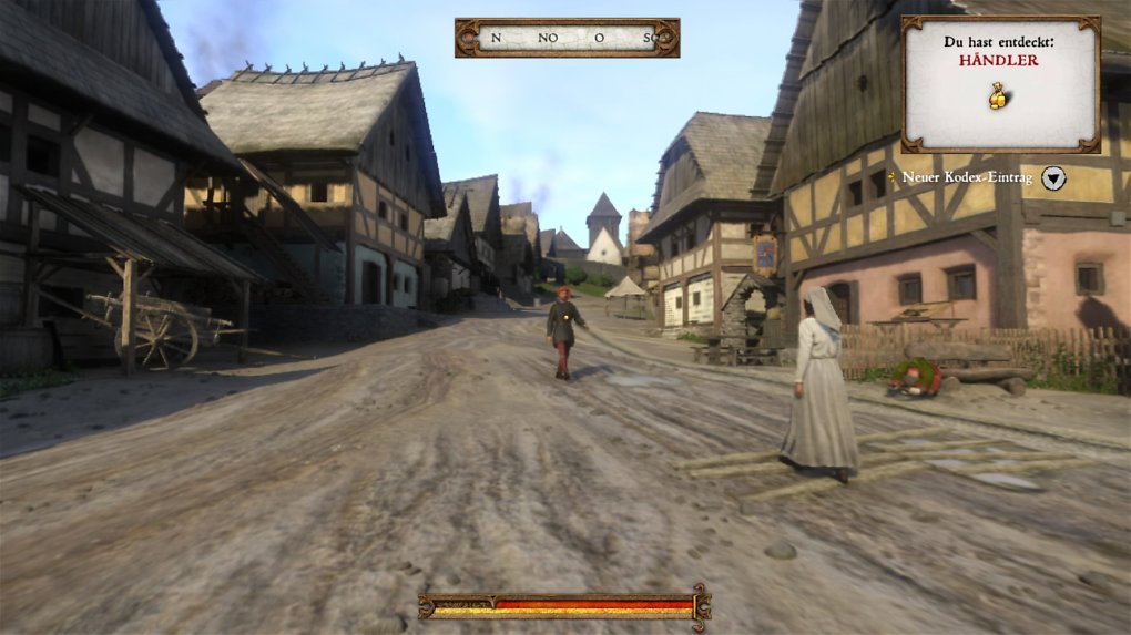 Besonders in den Burgen und Dörfern knickt die Framerate immer wieder ein.