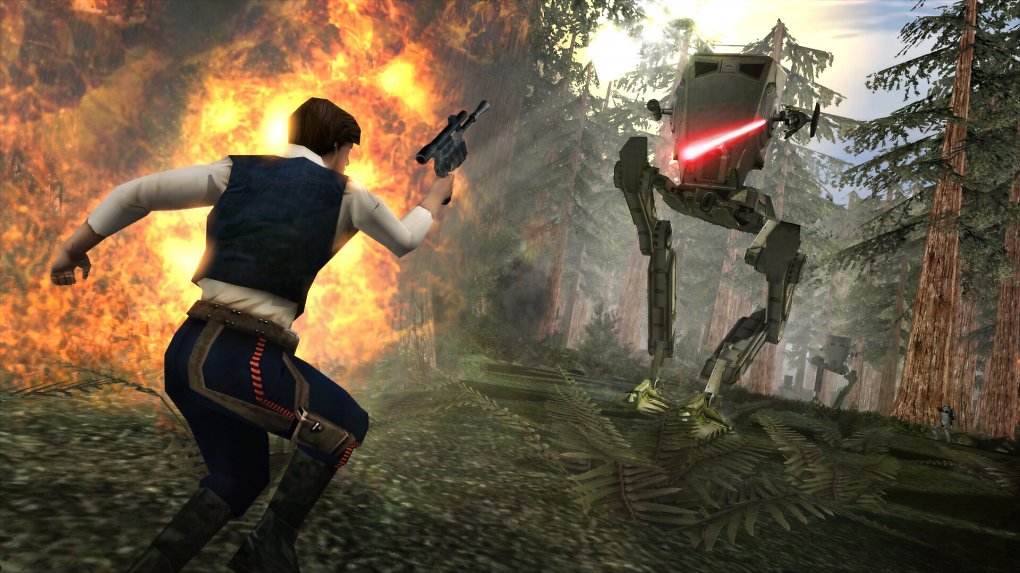 Han Solo vs. AT-AT