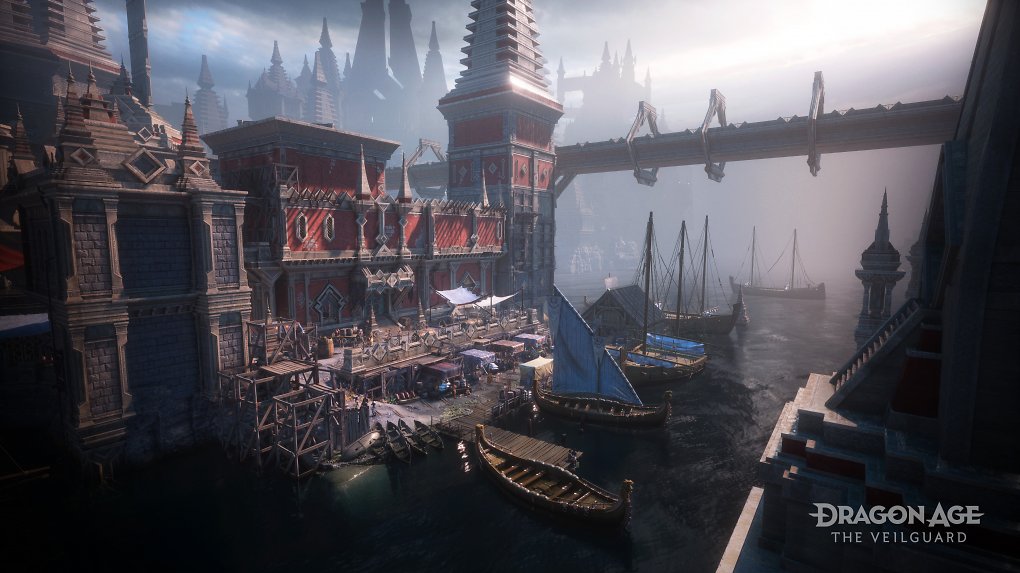 Eine Hafen-Szene, vermutlich in Minrathous