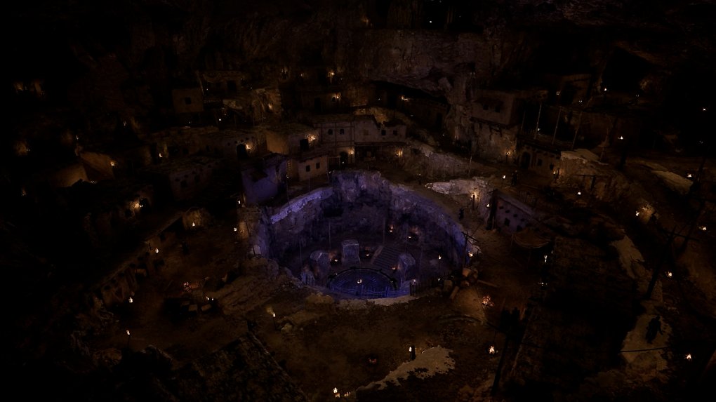 Die Wohnhöhle des neuen Lagers im Gothic Remake