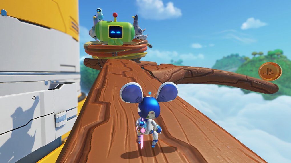 Astro Bot rettet einen anderen Bot