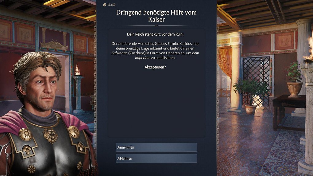 Solltet ihr einmal stark verschuldet sein, ist das Spiel noch nicht vorbei. Ihr solltet es allerdings nicht übertreiben.