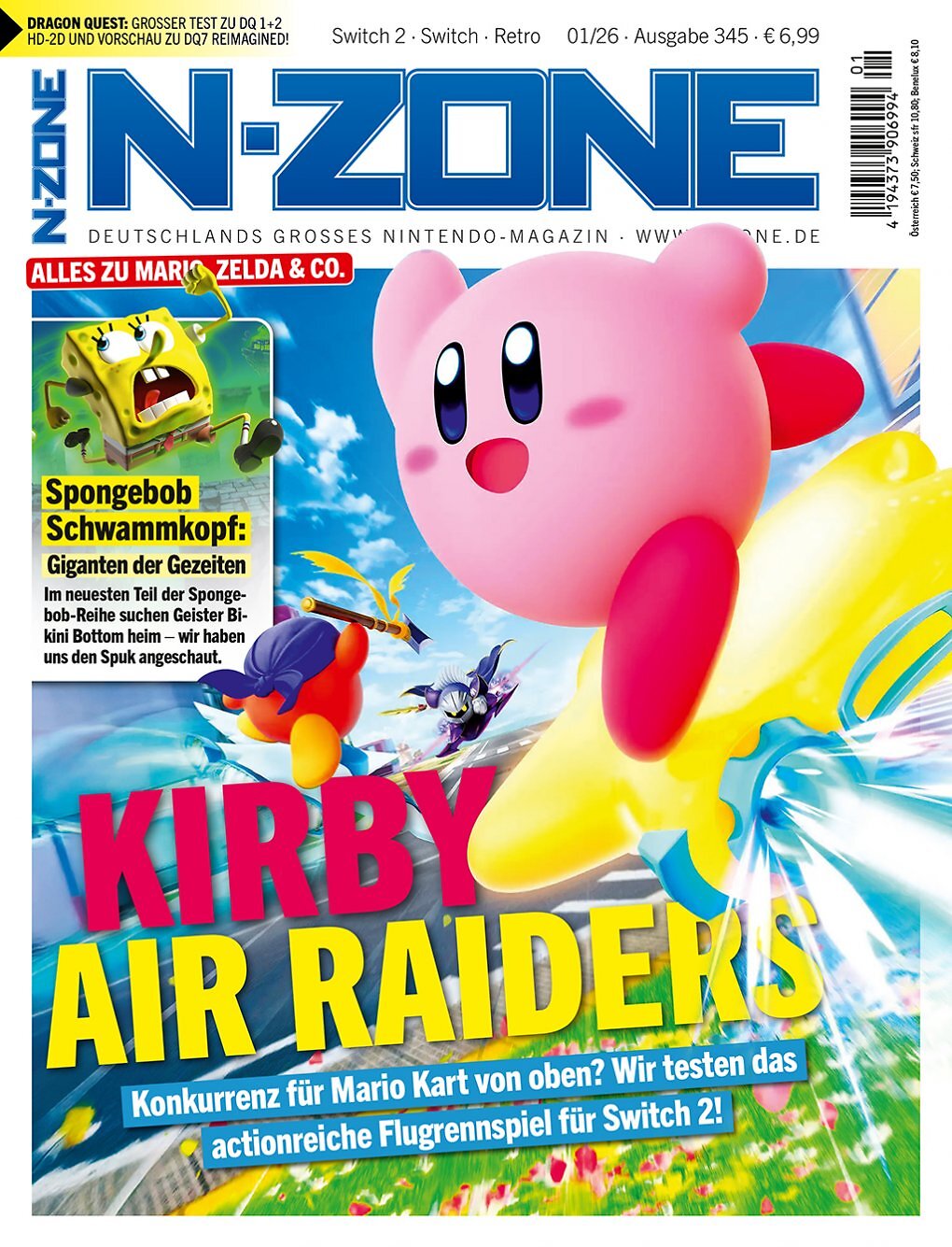 Das Cover der N-ZONE 01/26