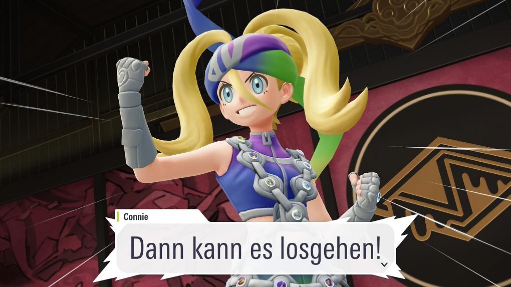 Pokémon X &amp; Y Spieler dürften sie bereits kennen: Connie die Hüterin der Mega-Entwicklung ist zurück und unterstützt Team MZ.