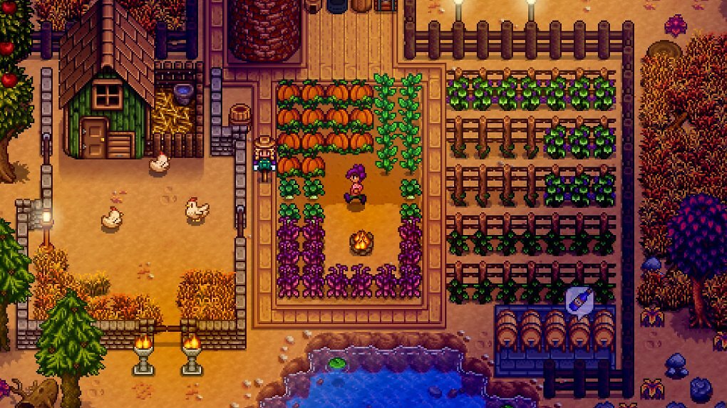 Wer sich gut um seine Farm kümmert, dem wird später eine gute Ernte beschert. Aber auch die verschiedenen Farmtiere wollen in Stardew Valley gut versorgt werden.