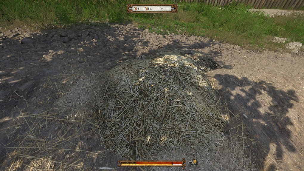 Ein Strohhaufen in Kingdom Come: Deliverance - PS5 &amp; Xbox-Series-Update.