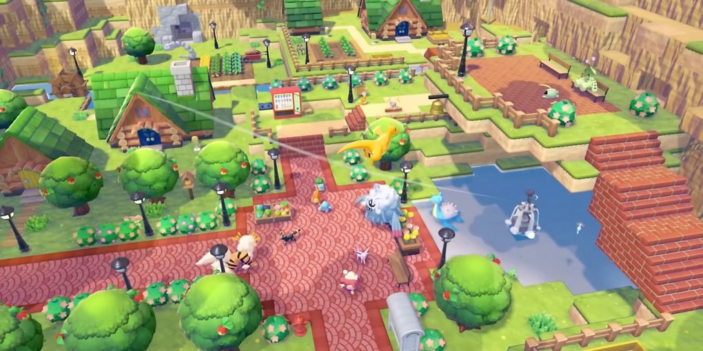 In Pokémon Pokopia sind eurer Kreativität keine Grenzen gesetzt. Baut eine Stadt ganz nach euren Vorstellungen.