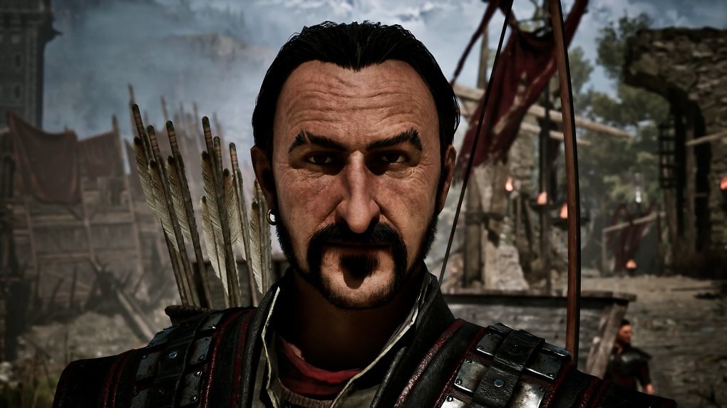 Diego im Gothic Remake schaut in die Kamera