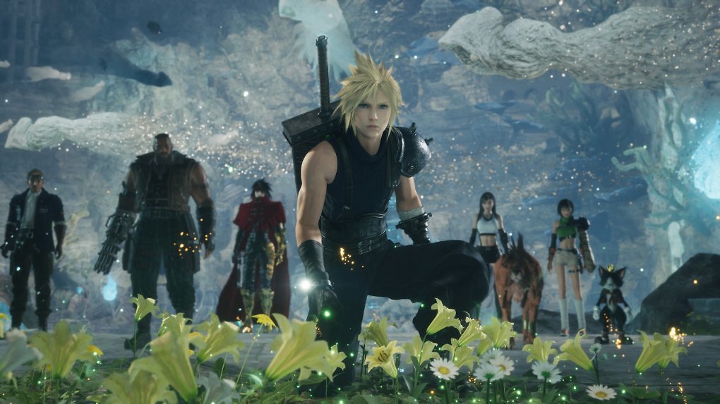 In Revelation folgt Cloud einer Spur aus Blumen, die ihn wie ein stilles Echo von Aerith durch die Geschichte führt.