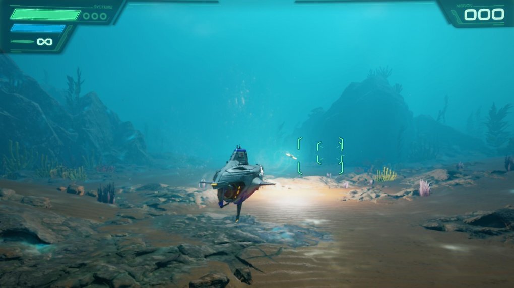 Der Arwing ist nicht das einzige Vehikel, das ihr in Star Fox steuern könnt. Auf Aquas verschlägt es euch in ein U-Boot.