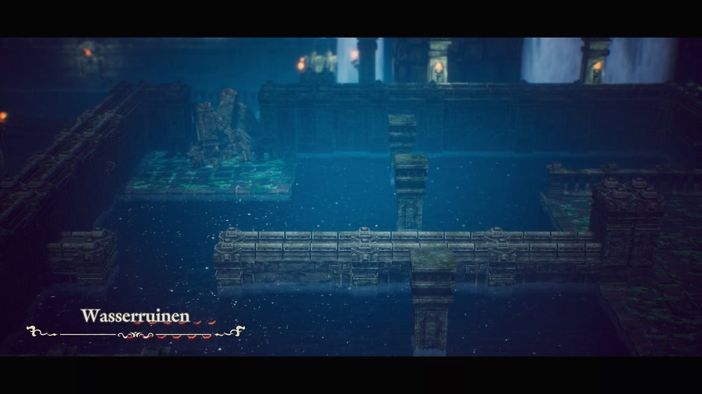 Die großen Dungeons werden immer mit kleinen Zwischensequenzen eingeführt, bei denen wir die Musik schon einmal genießen können.