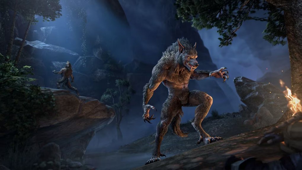 Pirscht erneuert durch Tamriel.