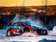 Der Hyundai von Craig Breen bei der WRC Schweden