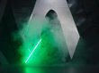 Charakteristisches Laserschwert aus Star Wars.