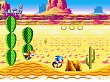 Sonic und Tails rennen durch die Wüste