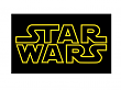 Das legendäre Logo von Star Wars.