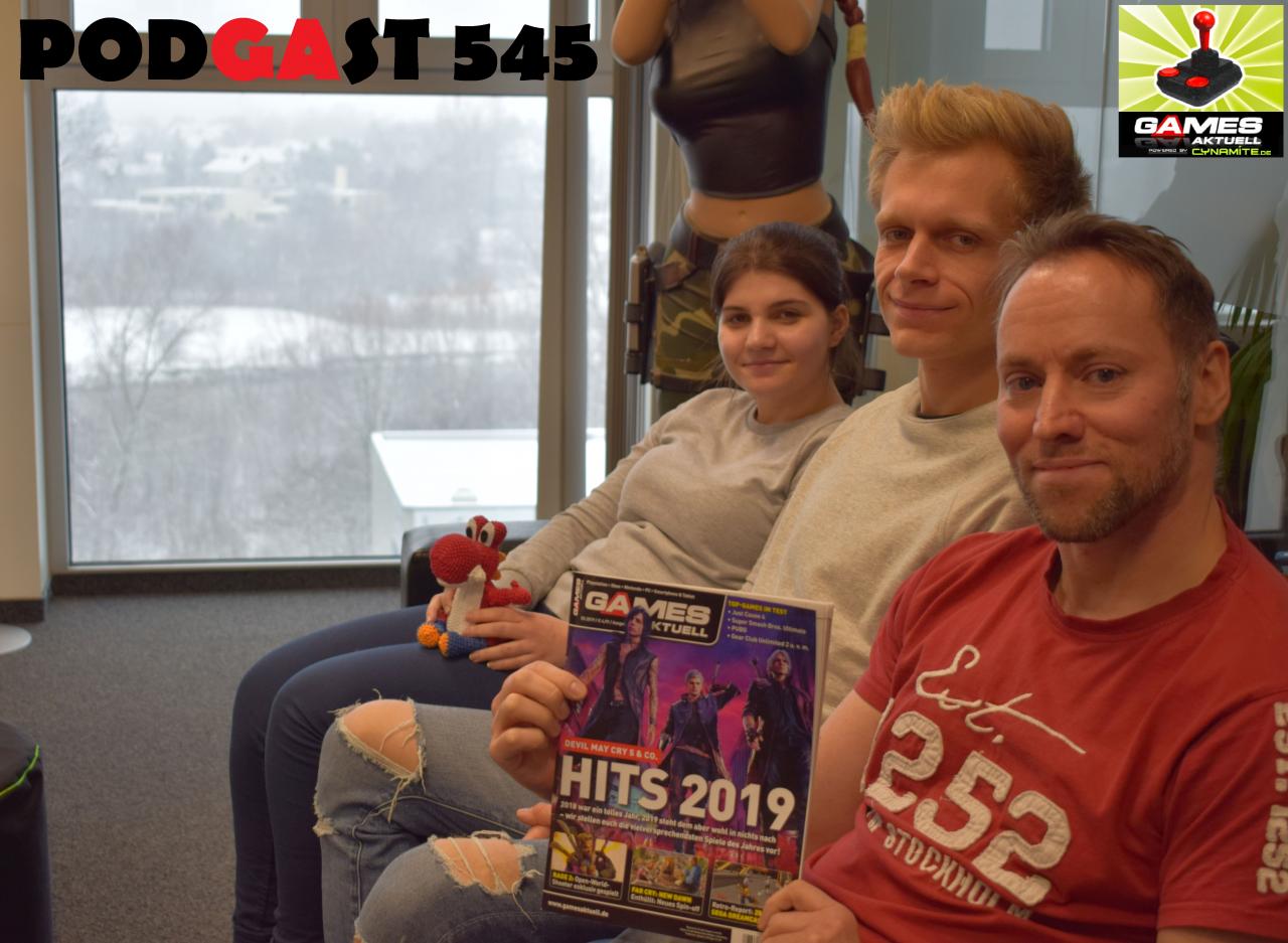 Games Aktuell Podcast 545: Ebru, Johannes, Andy