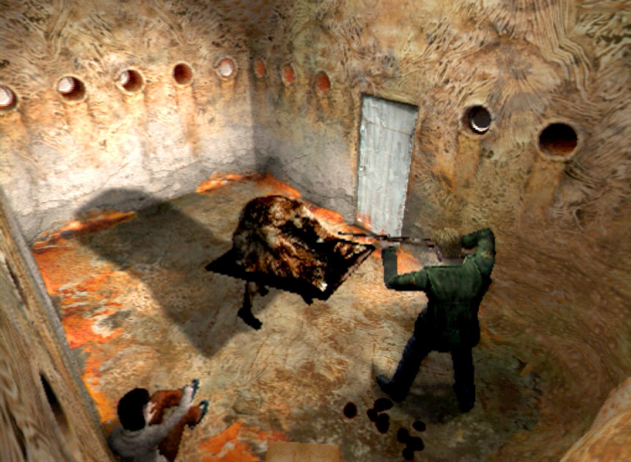 [28/11/2001] Diese Monster sehen aus, als hätten sie eine Tür verschluckt.