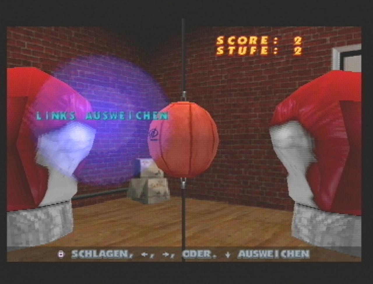 [26/11/2001] Ödes Minispielchen: Das Trainingsprogramm können Sie auch vollautomatisch ablaufen lassen. 