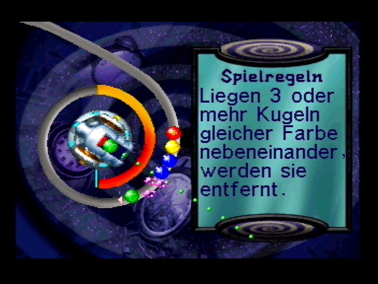 [26/11/2001] Aufguß: Das Spielprinzip ist uralt, wird dem Spieler aber dennoch vor Spielbeginn erklärt. Danke, THQ!