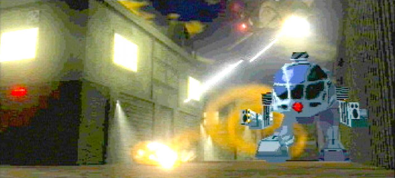 [26/11/2001] ROBOT WARS In Afghanistan muss Glas am Steuer eines Mech vor der feindlichen Streitmacht fliehen.