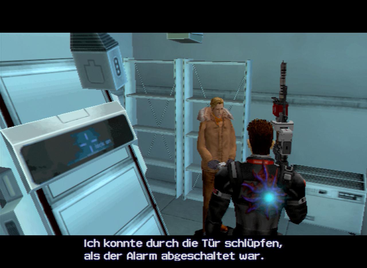 [26/11/2001] Immer wieder taucht ein mysteriöser Journalist auf, dem die Viren nichts ausmachen.
