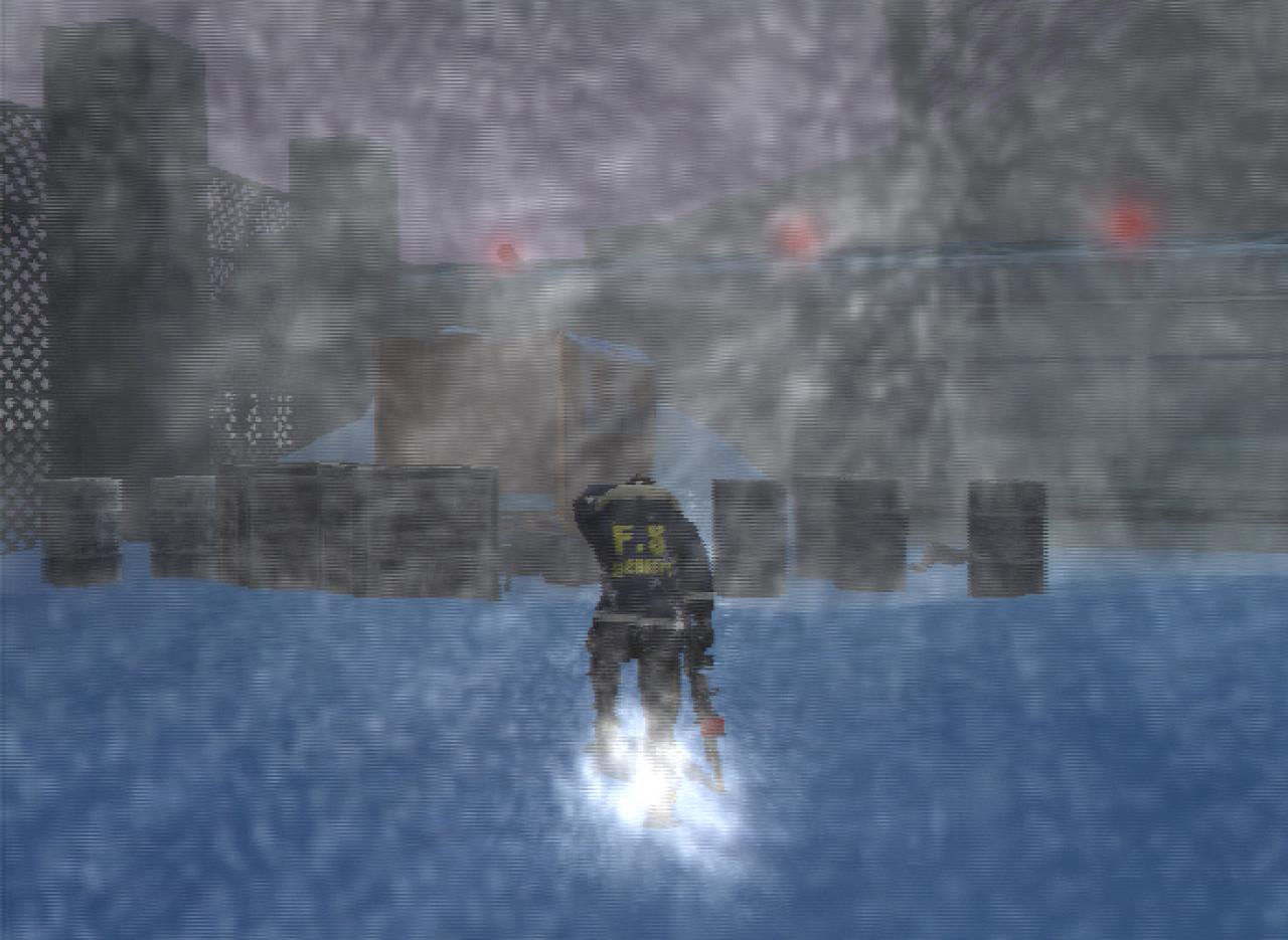 [26/11/2001] An Metal Gear Solid 2 kommen die Wettereffekte nicht heran, eindrucksvoll sind sie aber schon.