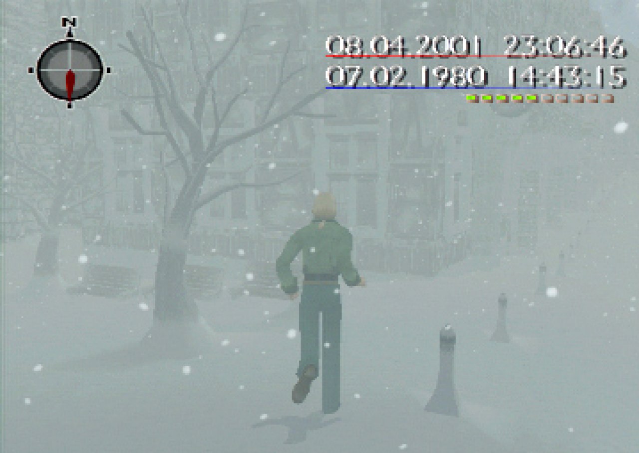 [26/11/2001] Die unterschiedlichen Wettereffekte in Shadow of Memories reichen von Sonne über Regen und Nebel bis hin zu Schnee.