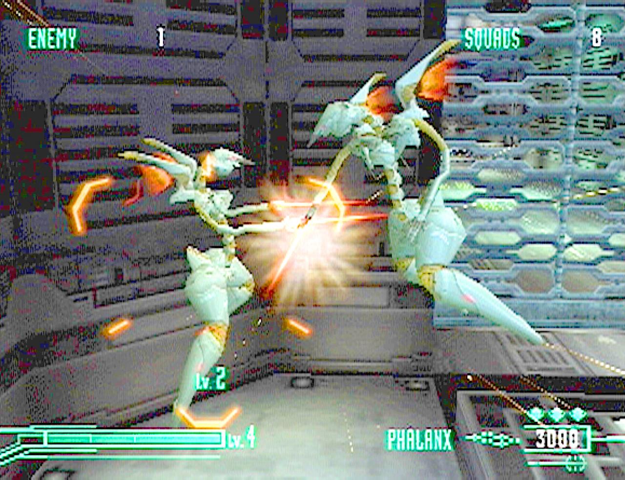 [26/11/2001] REVIERKAMPF Mit einem bestimmten Treiber können Sie die Kontrolle über einen feindlichen Orbital Frame übernehmen.