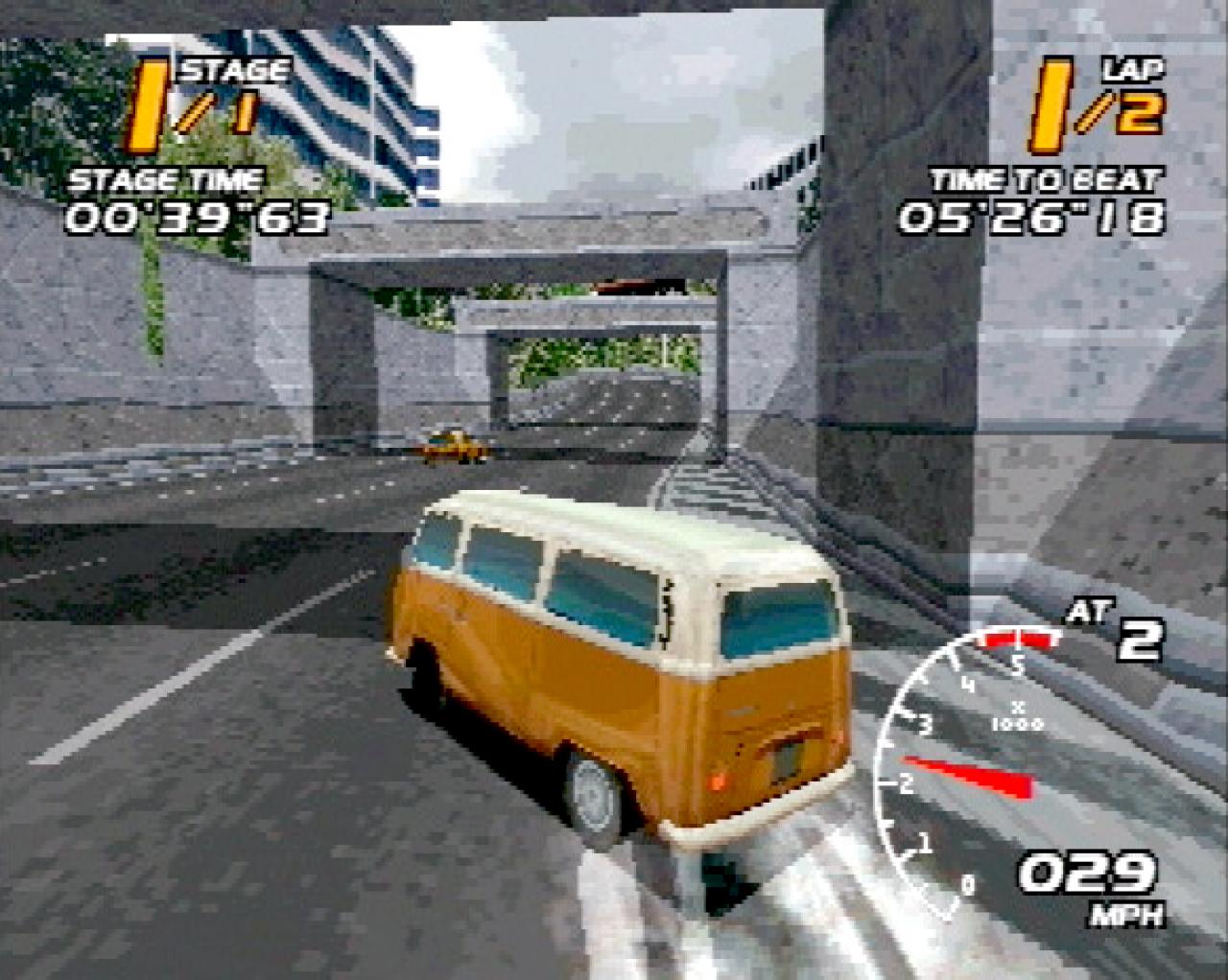 [26/11/2001] Der typische Rennwagen? Einige Bonus-Fahrzeuge sind für ein Rennspiel ziemlich ungewöhnlich.