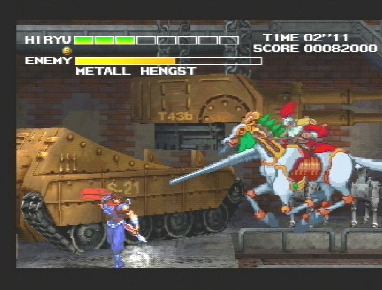 [26/11/2001] METALLHENGST??? Schöner Endgegner mit einem wirklich treffenden Namen.