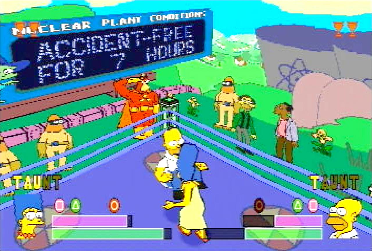 [26/11/2001] EHEKRACH Das Atomkraftwerk ist Schauplatz für einen handfesten Streit zwischen Homer und Marge.