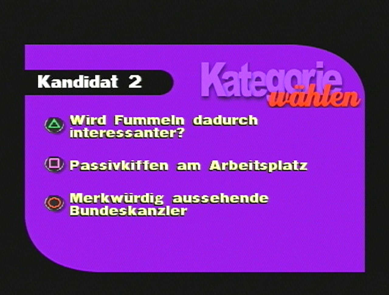 [26/11/2001] ERFAHRUNG Wir hier in der Play-Zone-Redaktion kennen uns nur mit der zweiten Kategorie aus.