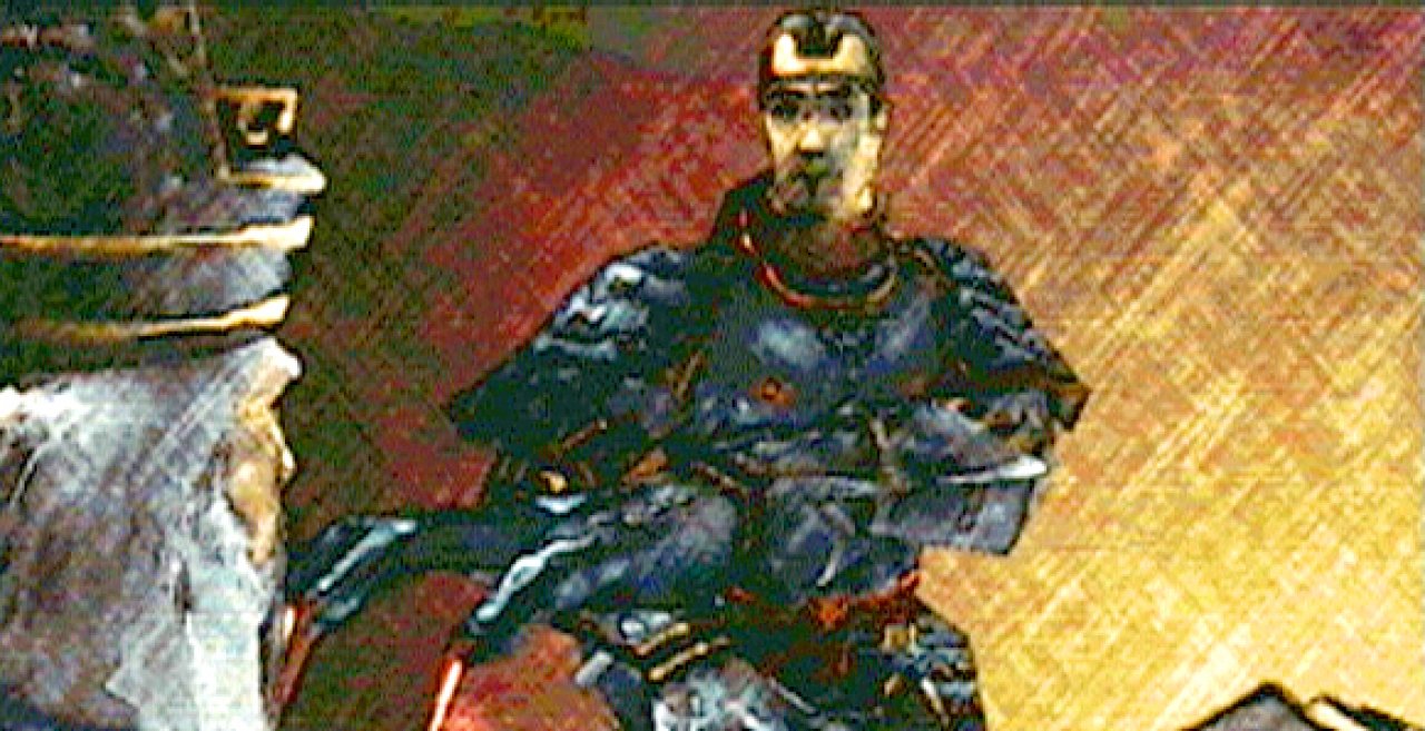 [26/11/2001] GESCHICHTE IN ÖL Nach jedem großen Abschnitt wird die Story mit solchen Illustrationen weitergeführt.