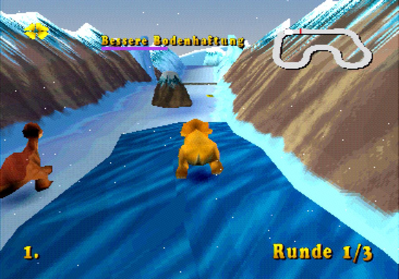 [26/11/2001] Das einzige Power-up im Rennen sorgt für bessere Bodenhaftung.