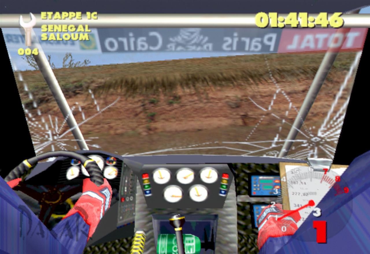 [26/11/2001] Das Cockpit ist weder schön noch übersichtlich.