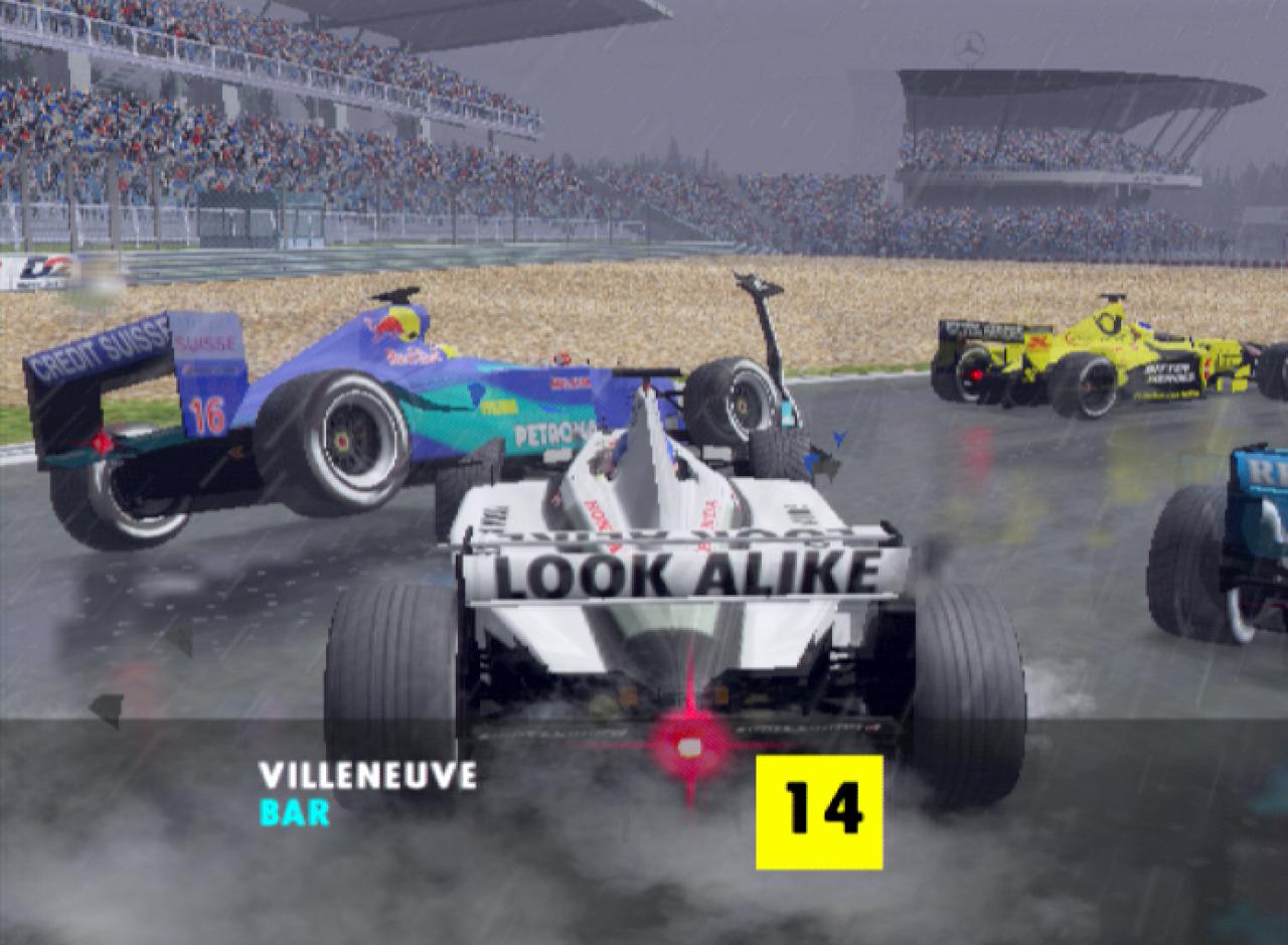 [26/11/2001] Wenn es in der Formel 1 mal kracht, dann richtig! Dann fliegen Teile durch die Gegend und Autos fangen an zu brennen.