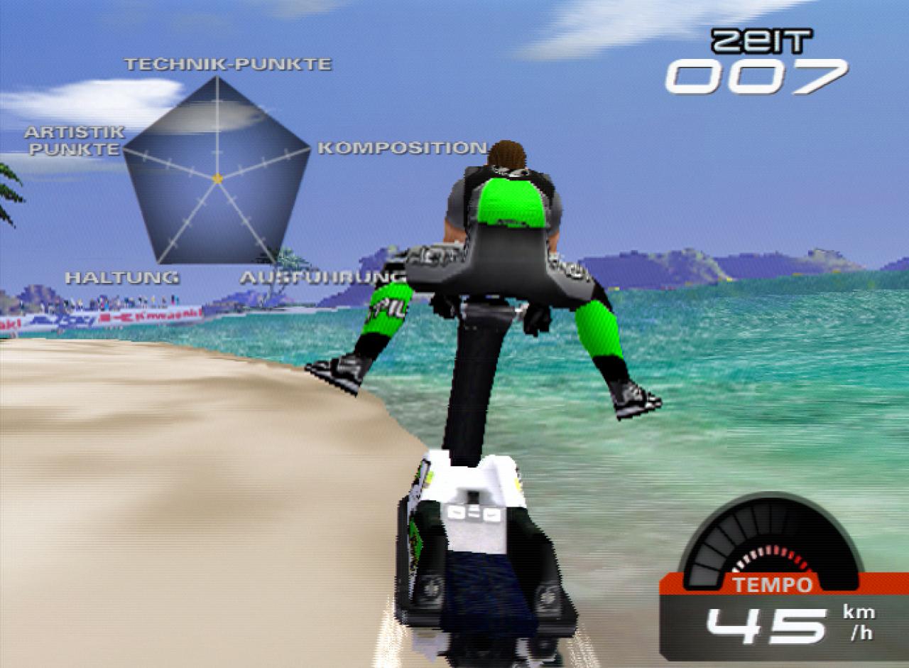 [14/03/2002] Ob es für eine Grätsche auf der Sandbank Extra-Punkte gibt?