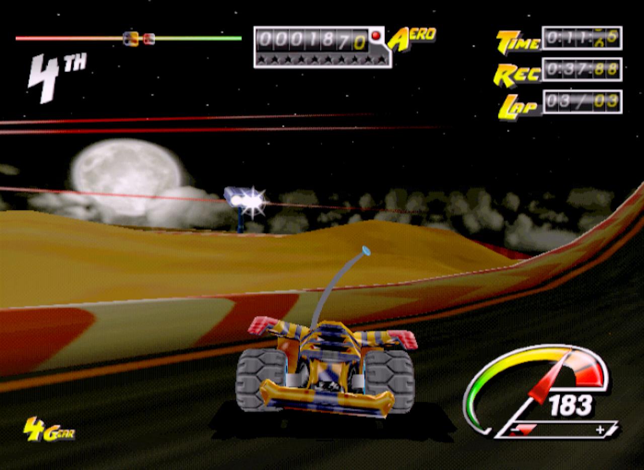 [14/03/2002] Süßer Mond, du gehst so stille über diese nächtliche Rennpiste dahin ...