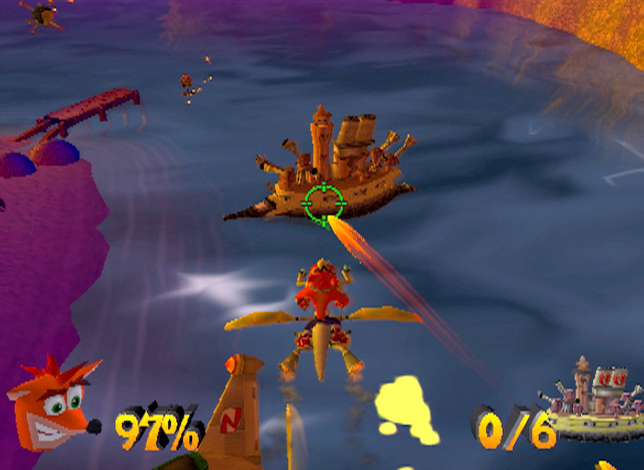 [14/03/2002] Einige Levels befinden sich in der Luft.