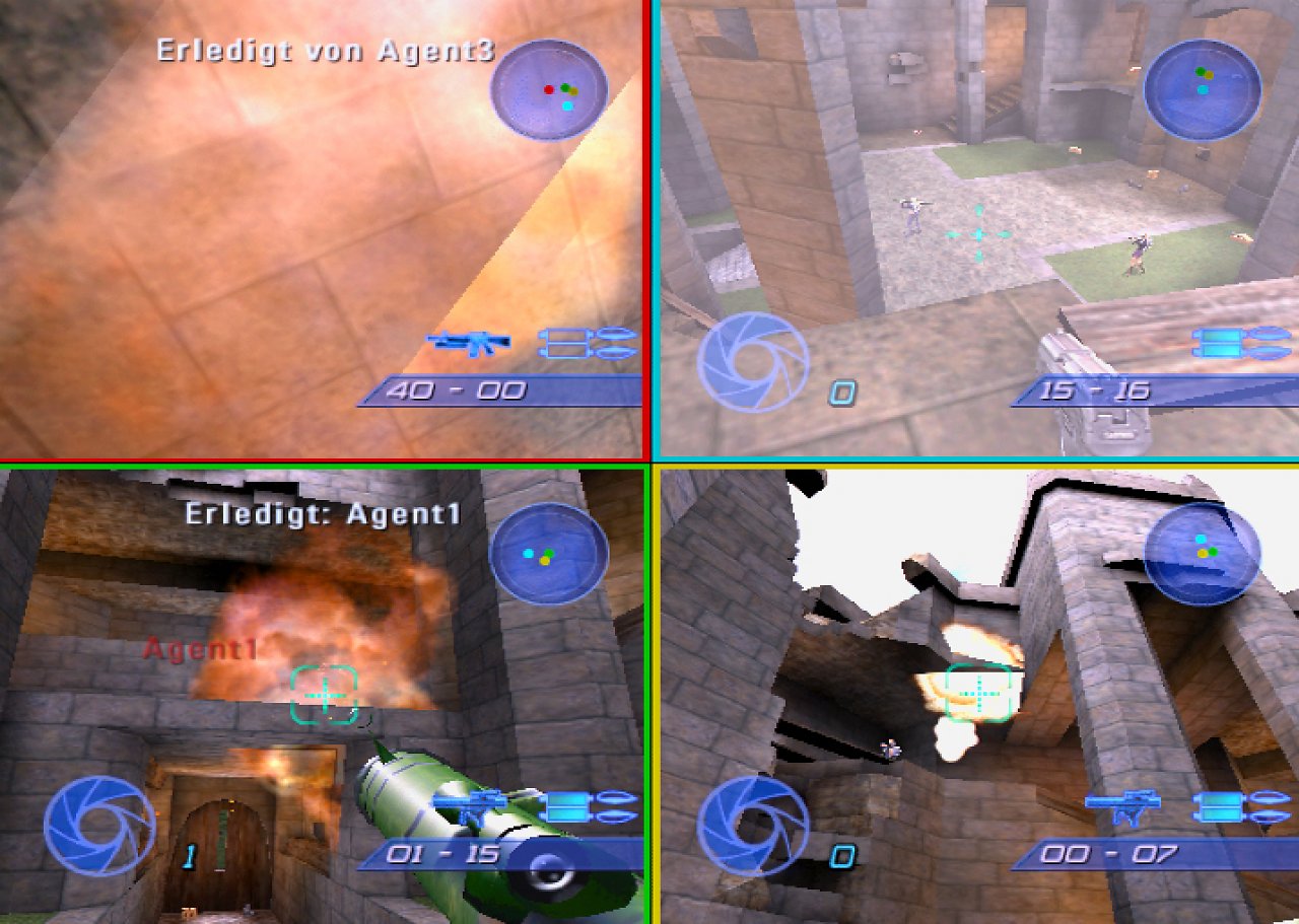 [14/03/2002] Die Multiplayer-Levels sind klein, aber oft recht verschachtelt.
