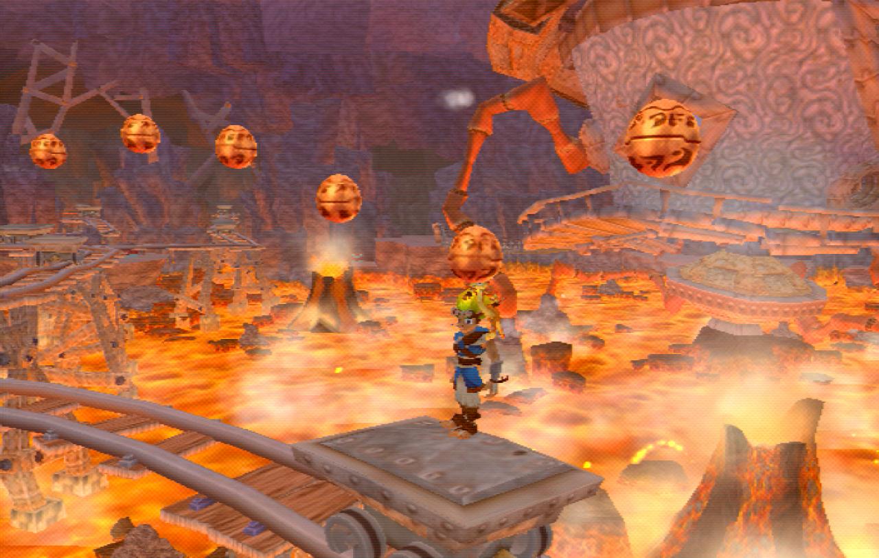 [14/03/2002] Dass die kostbaren Orbs auch über den heißesten Lavabecken hängen müssen!